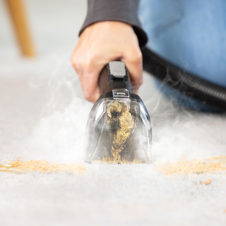 Modes vapeur et de nettoyage du Bissell SpotClean HydroSteam en détail