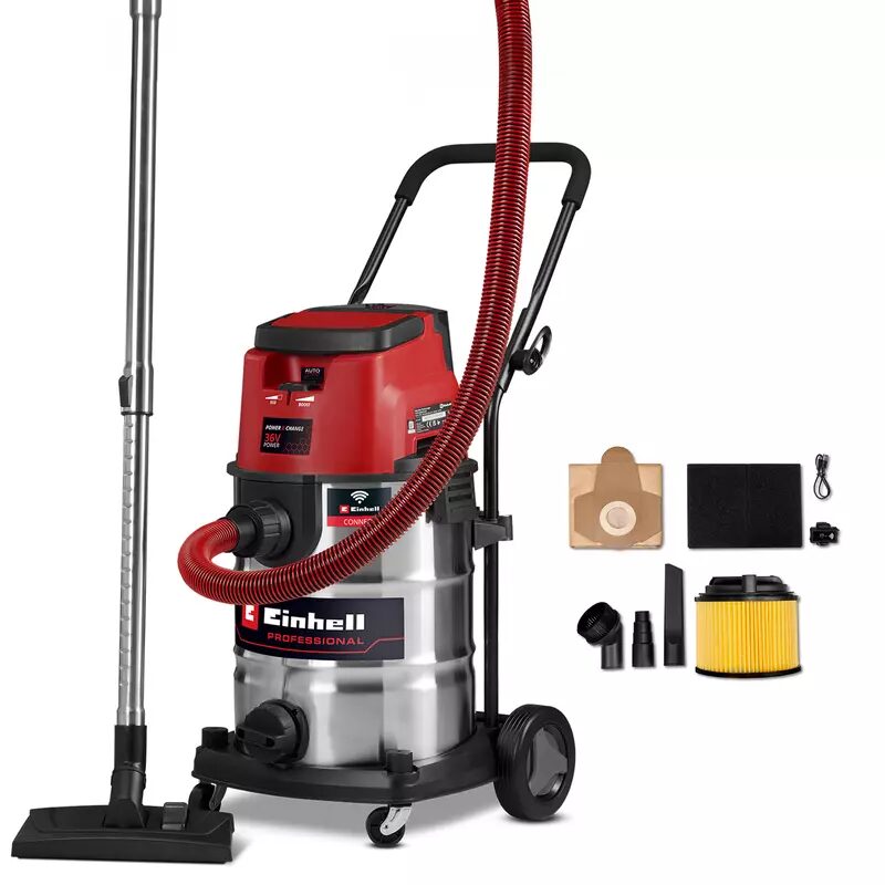 Einhell Akku-Nass-Trockensauger TP-VC 36/30 S Auto-Solo