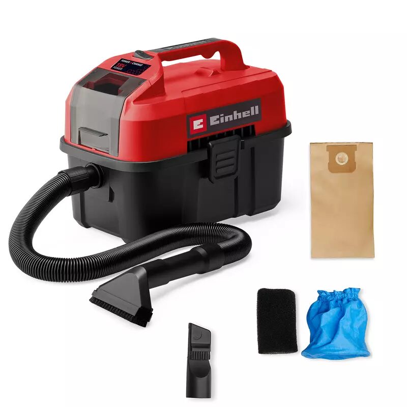 Einhell Akku-Nass-Trockensauger TE-VC 18/10 Li-Solo