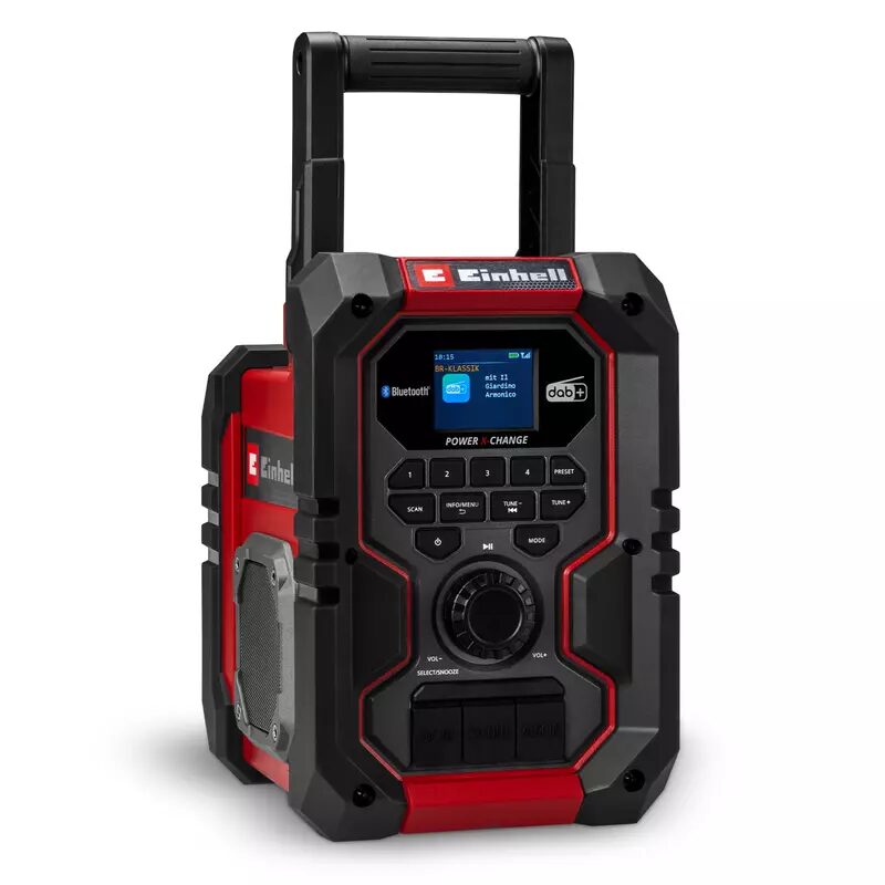 Einhell Akku-Radio TE-CR 18 Li DAB+/FM/BT - Solo