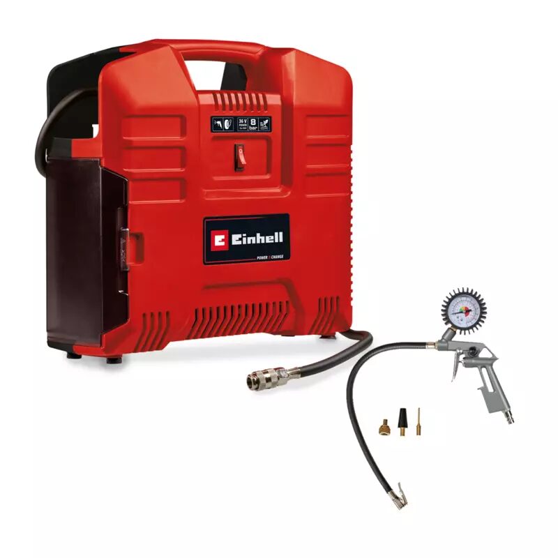 Einhell Akku-Koffer-Kompressor TE-AC 36/8 Li OF Set-Solo