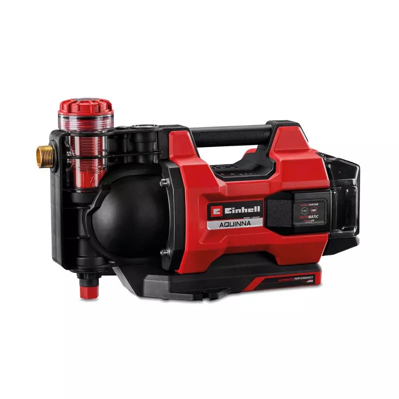 Einhell Automatische Akku-Gartenpumpe AQUINNA 18/30 F LED AUTOMATIC