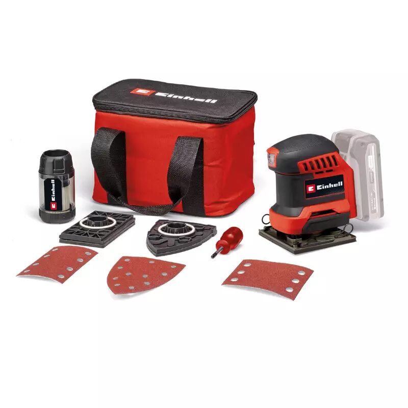 Einhell Akku-Faustschleifer TE-OS 18/113 3X  Li - Solo