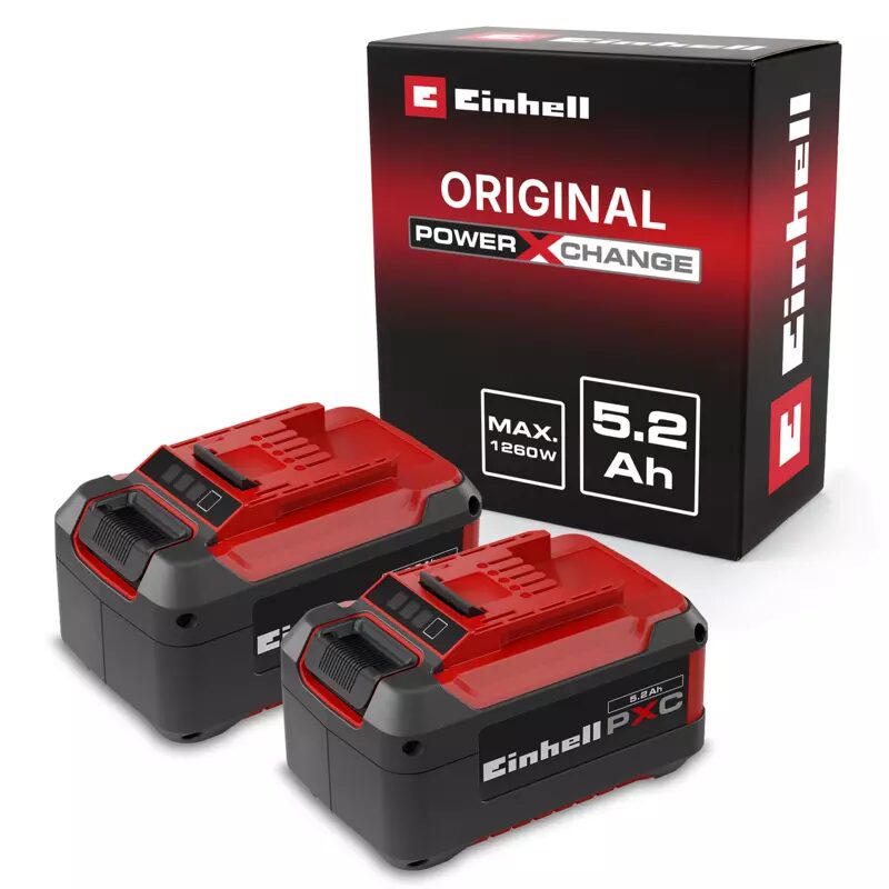 Einhell Akku 2x 18V 5,2Ah PXC-Twinpack