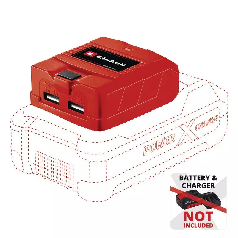 Einhell USB-Akku-Adapter TC-CP 18 Li USB-Solo