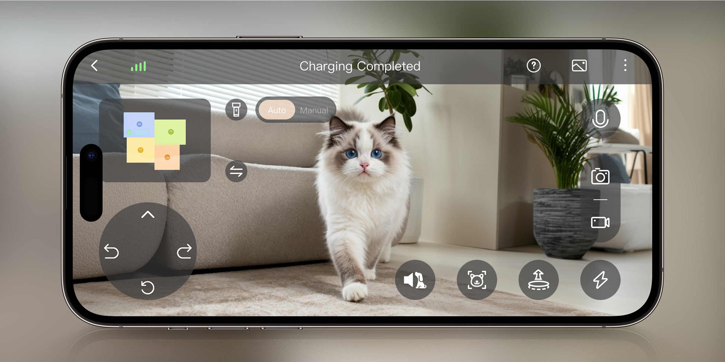 MOVA P70 Pro Ultra – Haustierpflege-Modus mit Erkennung von Tieren und Tierkot
